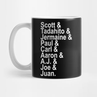 The 2005 White Sox Lineup Mug